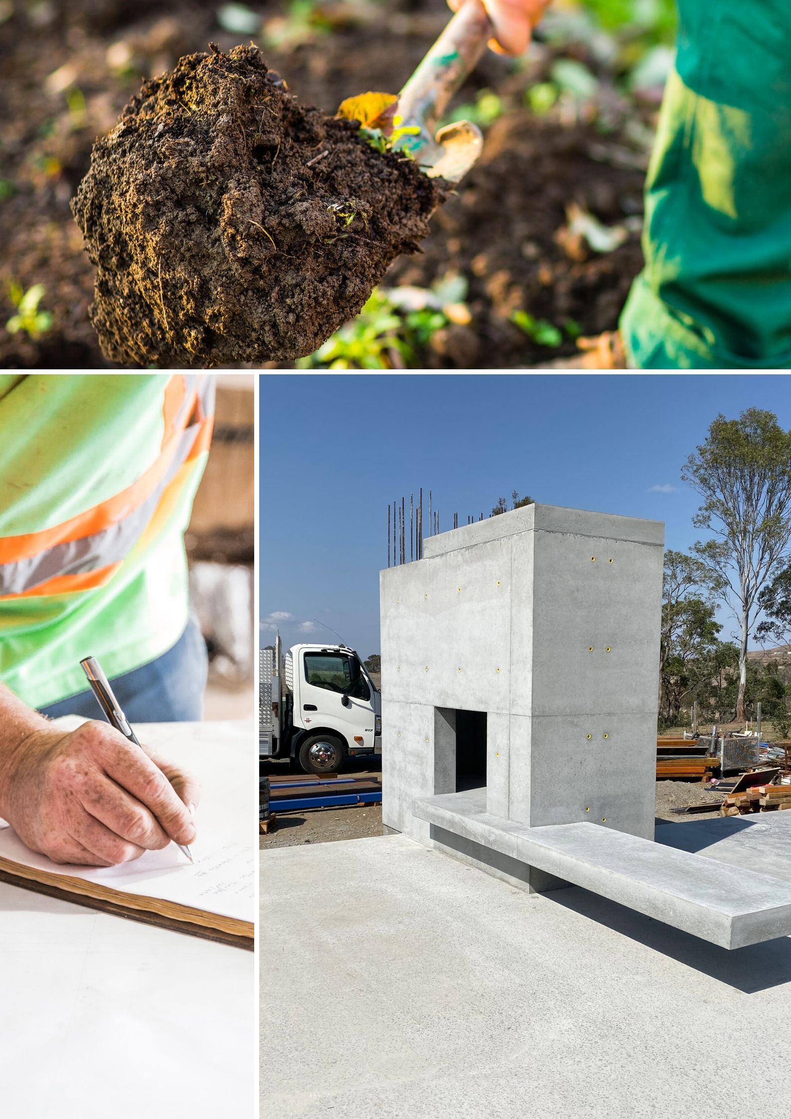 Planning and construction work